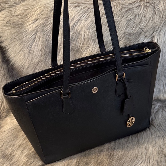 Tory Burch Handbags - Tory Burch Black Tote Bag